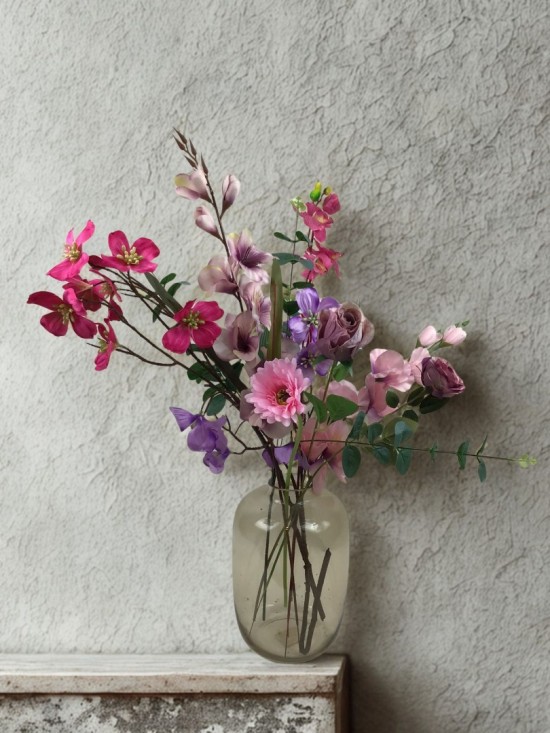 Boeketten met goud achtergrond 1