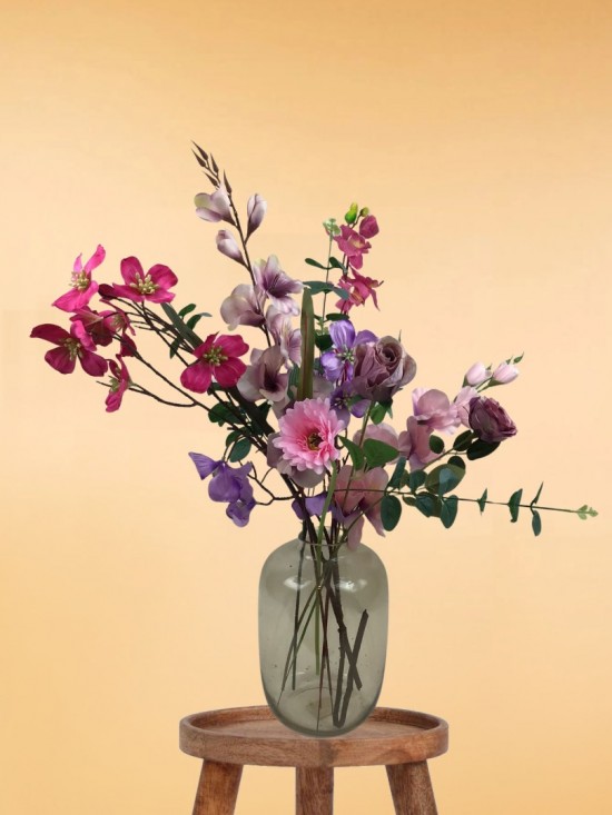 Boeketten met goud achtergrond